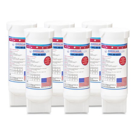 AFC Brand AFC-RF-G11, Compatible to GE XWF Refrigerator Water Filters (6PK) Made by AFC -  AMERICAN FILTER CO, XWF-AFC-RF-G11-6-96375